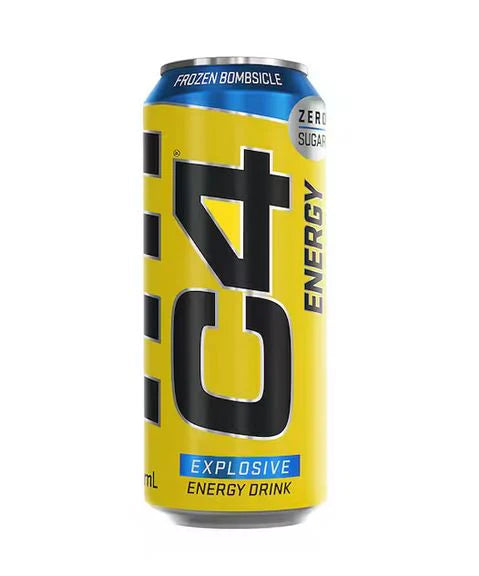 C4 Energy Drink Carbonated Frozen Bombsicle 16oz (500ml)