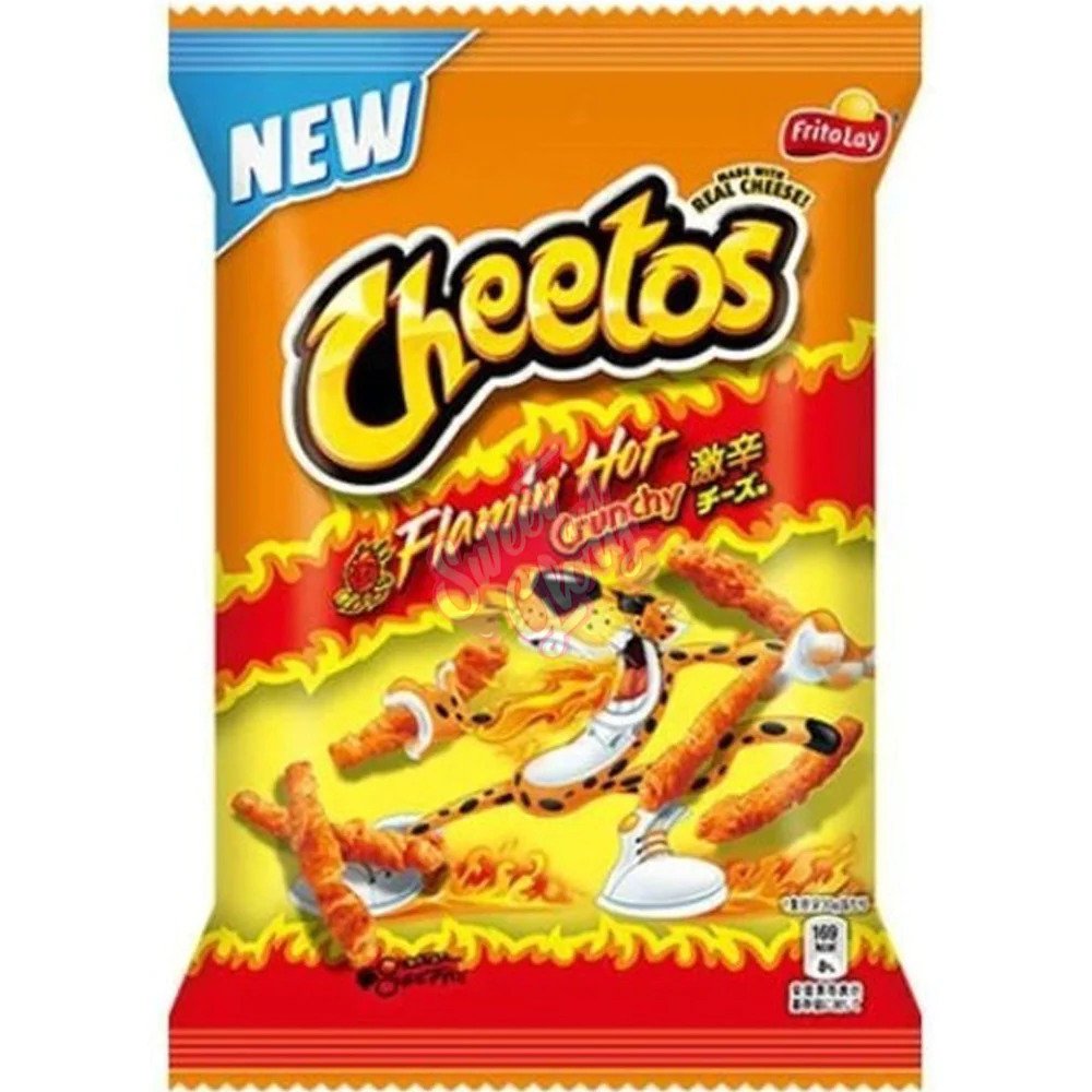 Cheetos Flamin' Hot (Japan) (75g) - Japan - best before 2/2/24