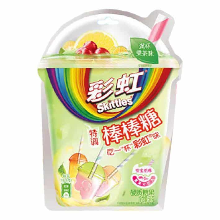 Skittles Lollipops Real Fruit Tea Oriental 54G