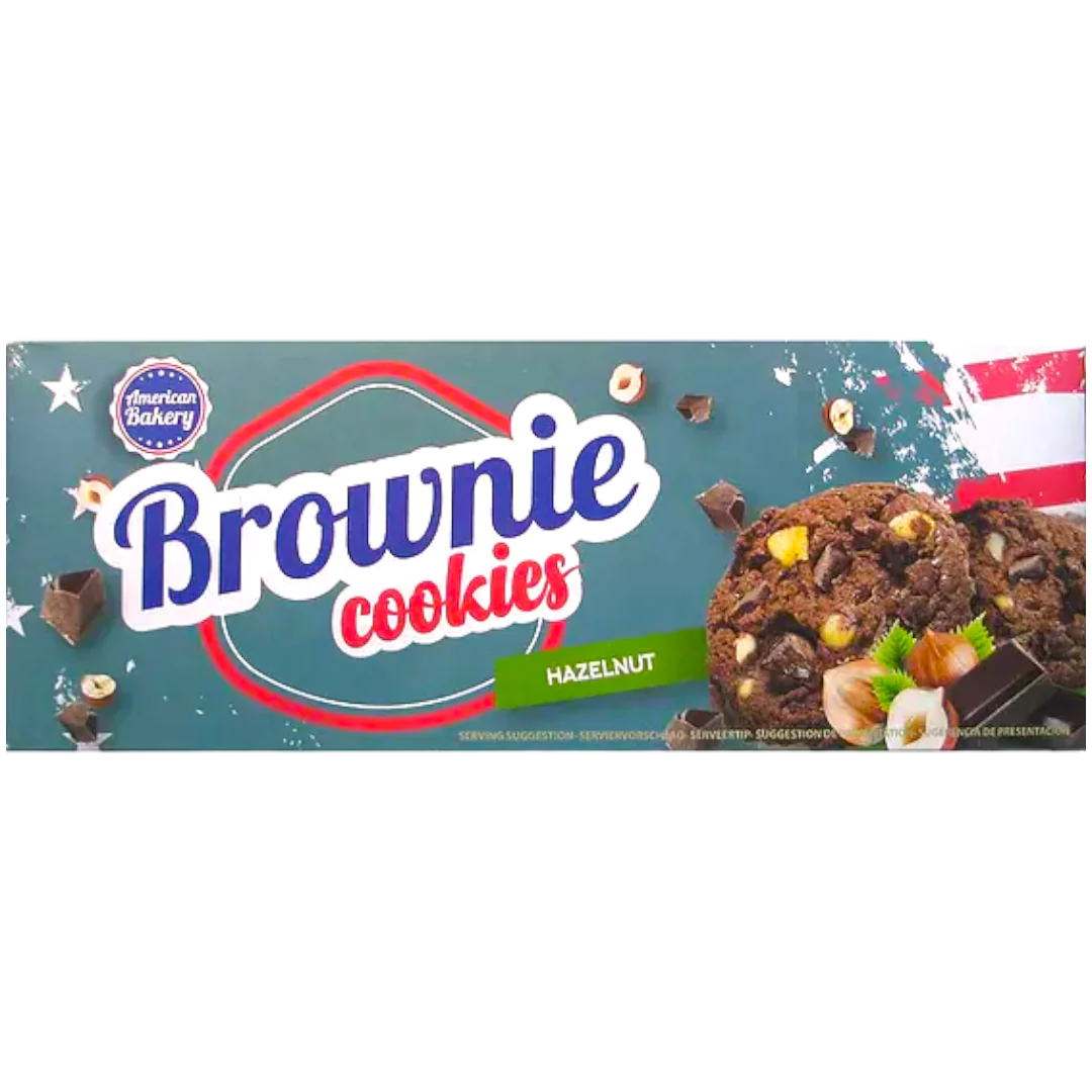 American Bakery Hazelnut Brownie Cookies- 3.73oz (106g)