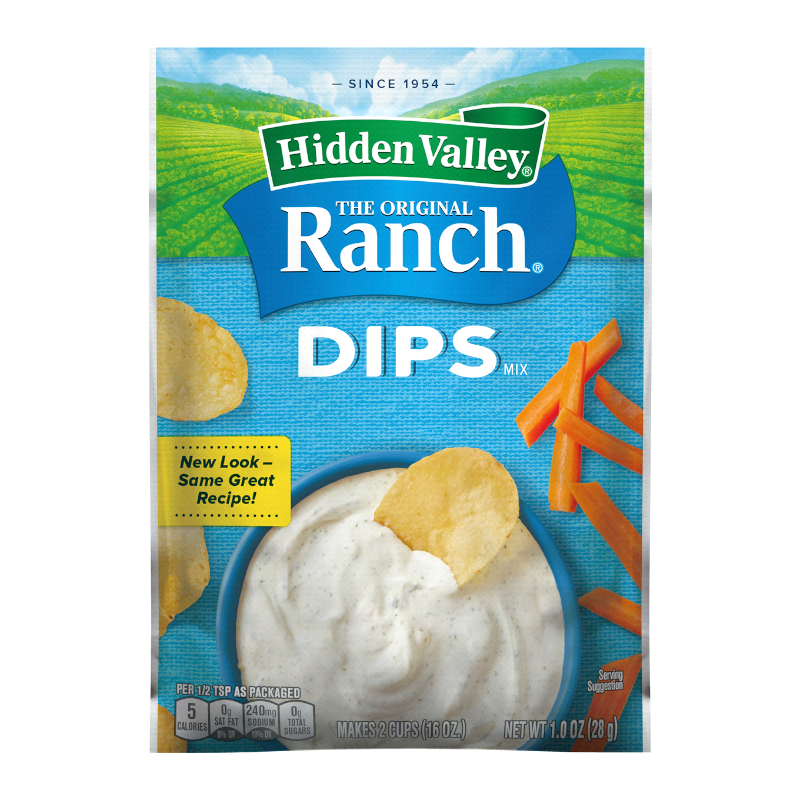 Hidden Valley Original Ranch Dips Mix - 1oz (28g)