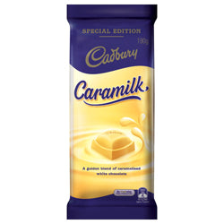Cadbury Caramilk Big Bar - 180g -  (Australia) -Best before 11th January 2022