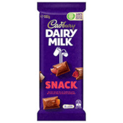 Cadbury Dairy Milk Snack (180g)  (Australia)