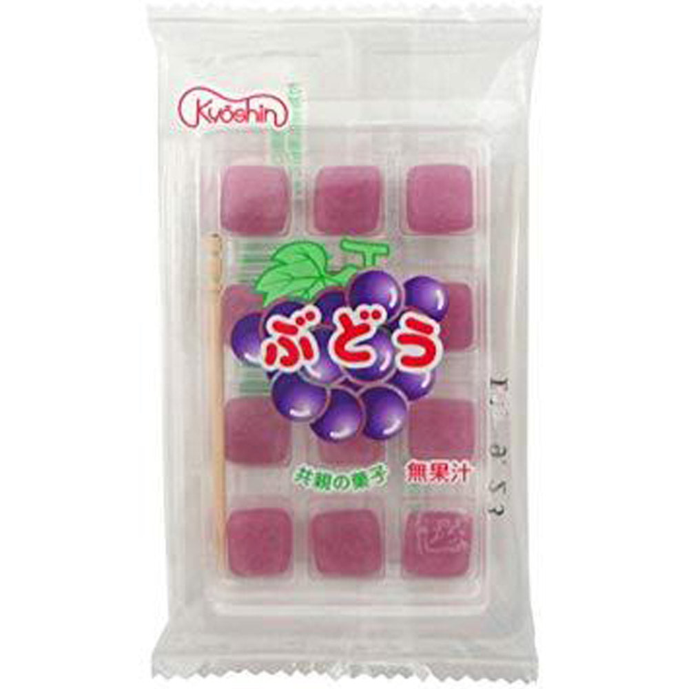Kyoushin Grape Mochi Candy 15g