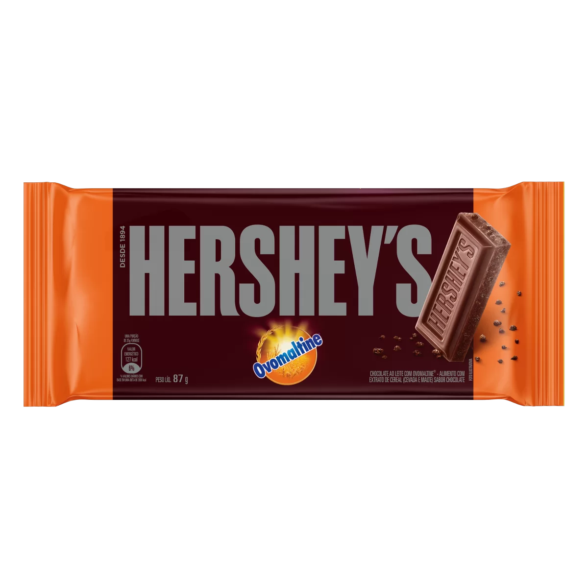 Chocolate Ovomaltine Hershey's - 77g (Brazil)