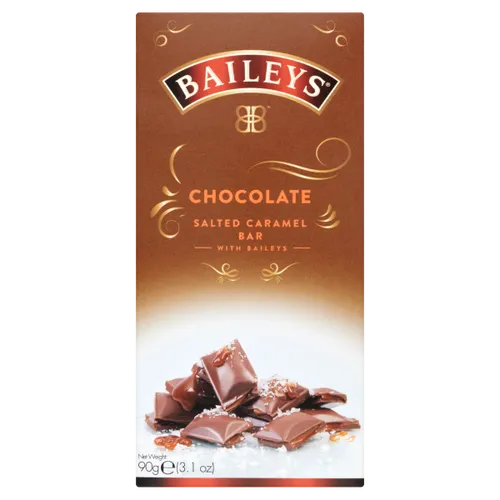 Baileys Chocolate Salted Caramel Bar with Baileys 90g