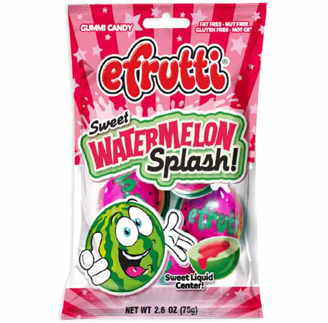 Efrutti Watermelon Splash Peg Bag 2.6oz