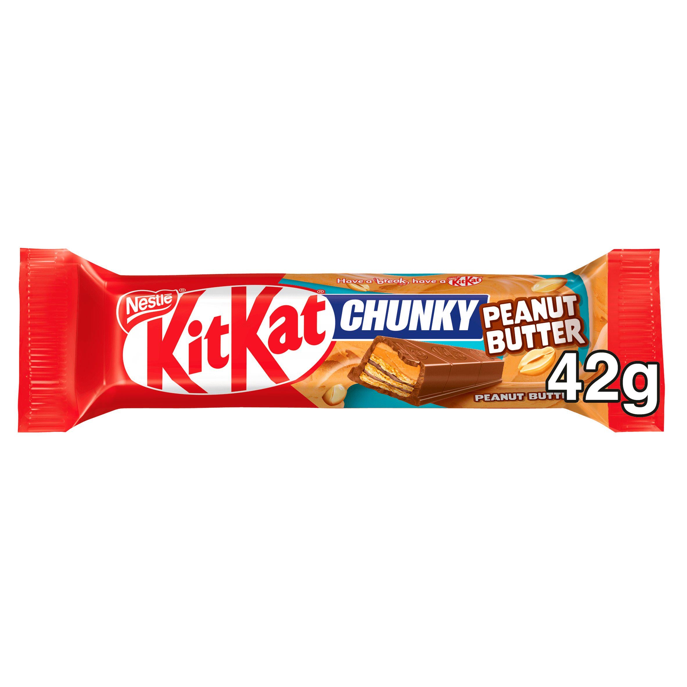 KitKat Chunky Peanut Butter Milk Chocolate Bar 42g