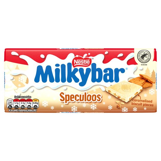 Milkybar Speculoos White Chocolate Bar 100G