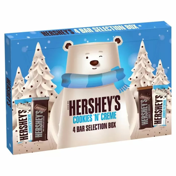 Hershey's Cookies 'N' Creme 4 Bar Selection Box 160g [Christmas]