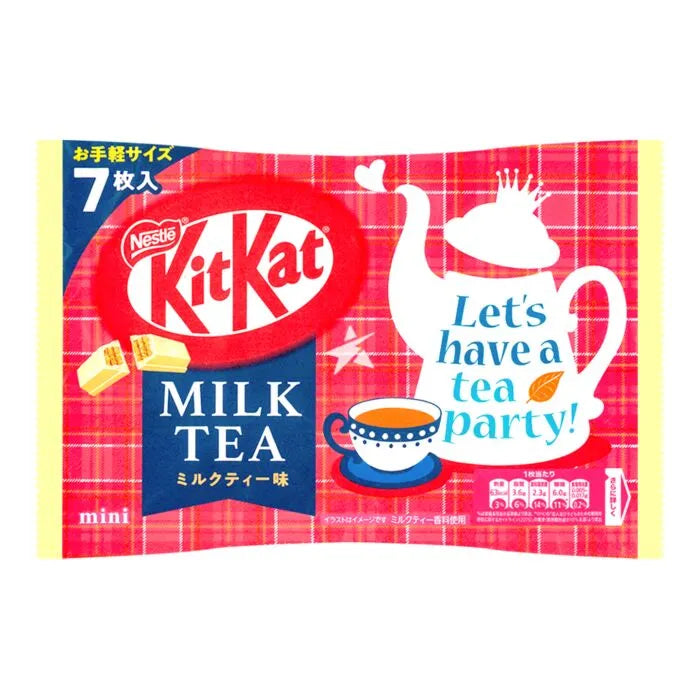 Nestle KitKat Milk Tea Flavour Mini (11.6g*7 Pieces) 81.2g