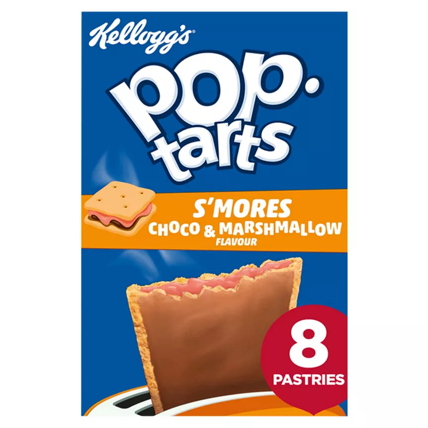 Kellogg's Pop Tarts S'mores Choco & Marshmallow Flavour - 8 pack