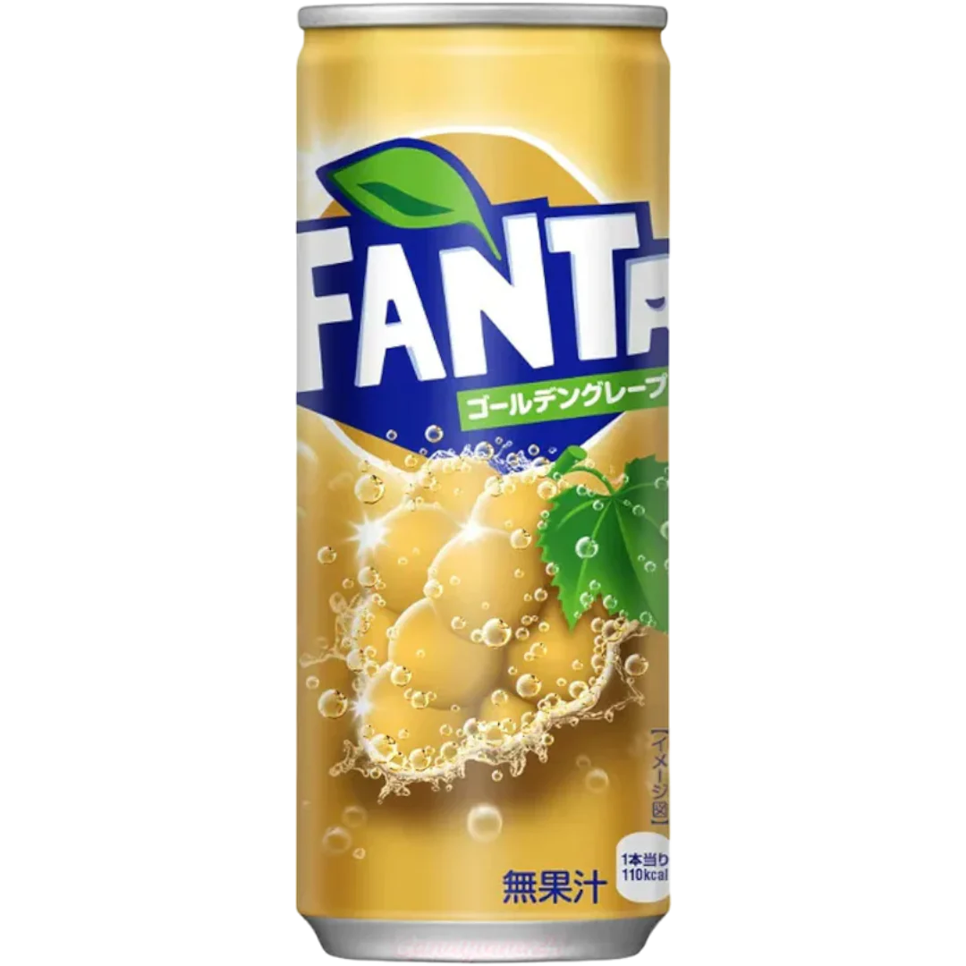 Fanta Japanese Golden Grape (Japan) - 16.9fl.oz (500ml)