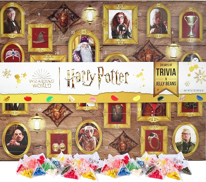 Harry Potter TRIVIA & Jelly Beans Advent Calendar 190g