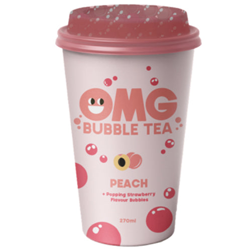 OMG Bubble Tea - Peach 270ml - New