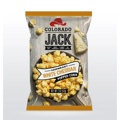 Colorado Jack White Cheddar Popcorn (57g)