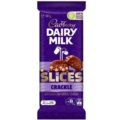 Cadbury Slices Crackle (165g)