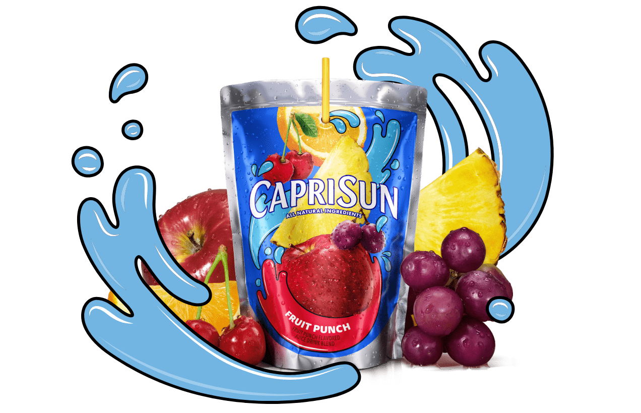 Capri Sun Fruit Punch Pouch 177ml