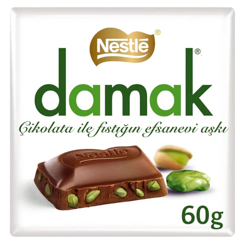 Nestle Damak Pistachio Chocolate Bar (60g)