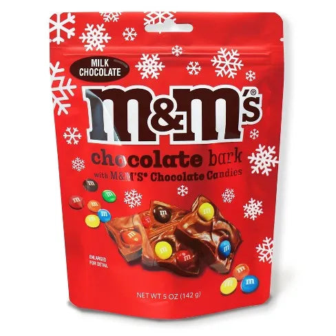 M&M’S Bark Milk Chocolate 5oz/141g  - Christmas
