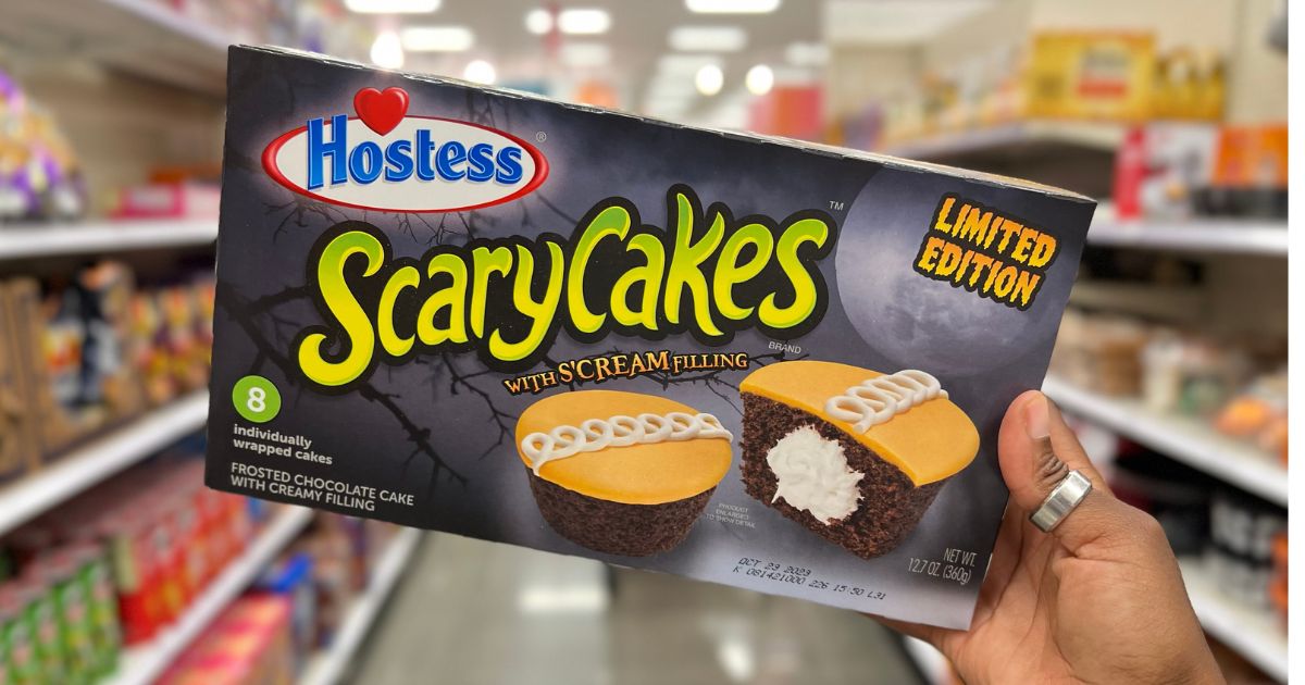 Hostess Scary Cake -  1 SINGLE CAKE - black friday