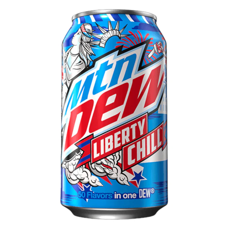 Mountain Dew Liberty Chill  - 12fl.oz (355ml) - New