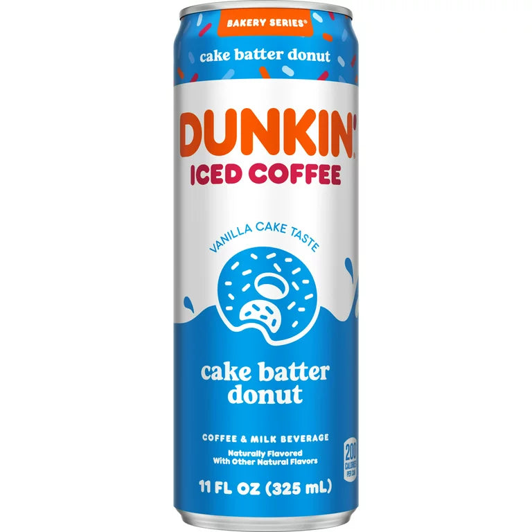 Dunkin' Cake Batter Donut Iced Coffee Cans 325ml