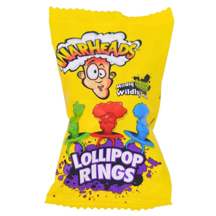 Warheads Lollipop Rings