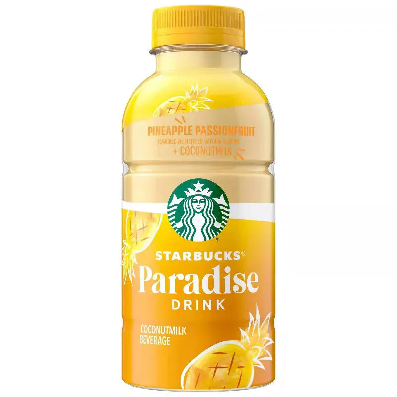 Starbucks Paradise Drink, Pineapple Passionfruit with Coconut Milk - Best before 9th Jan 2024