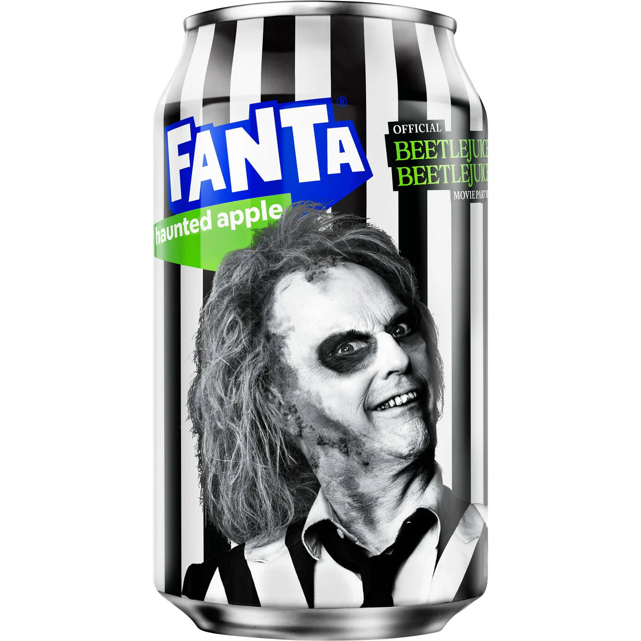 Fanta Haunted Apple X Beetlejuice - 355ml Can - US Can