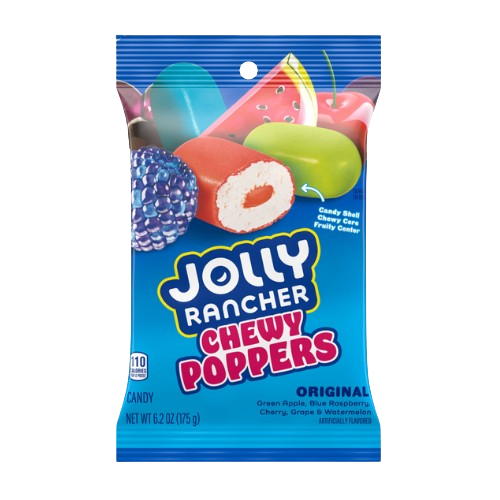 Jolly Rancher Chewy Poppers 6.2oz/175g