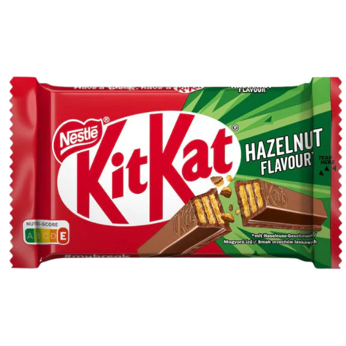 Kit Kat 4 Fingers Hazelnut Cream Chocolate Bar 42g