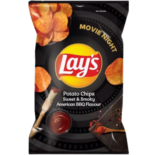 Lay's Sweet & Smoky American Barbecue (105g)