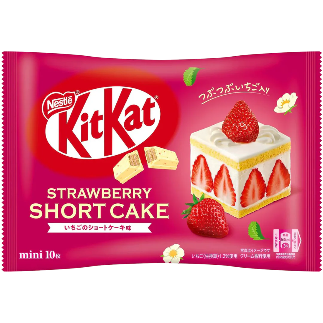 KitKat Mini Strawberry Shortcake 10 Pieces (Japan)