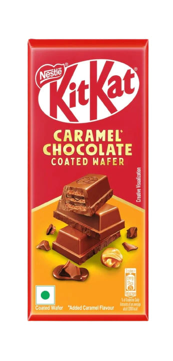 KIT KAT Nestlé Caramel Chocolate Coated Wafer, 50g (India)