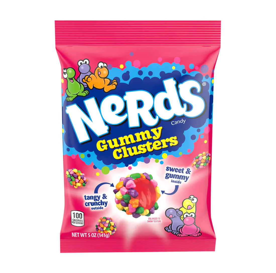 Nerds Gummy Clusters Large bag - 142g - Large Bag