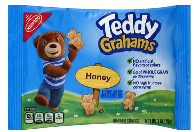 Nabisco Teddy Grahams Honey Graham Snacks 28g