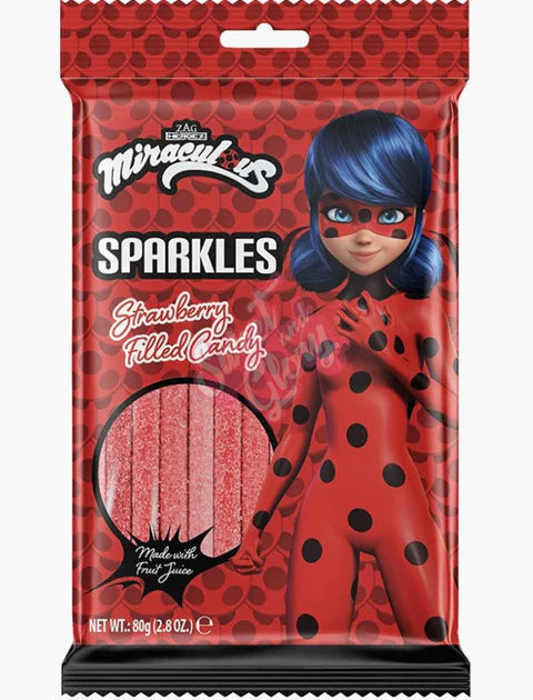 Miraculous Sparkles Filled Starwberry 80g