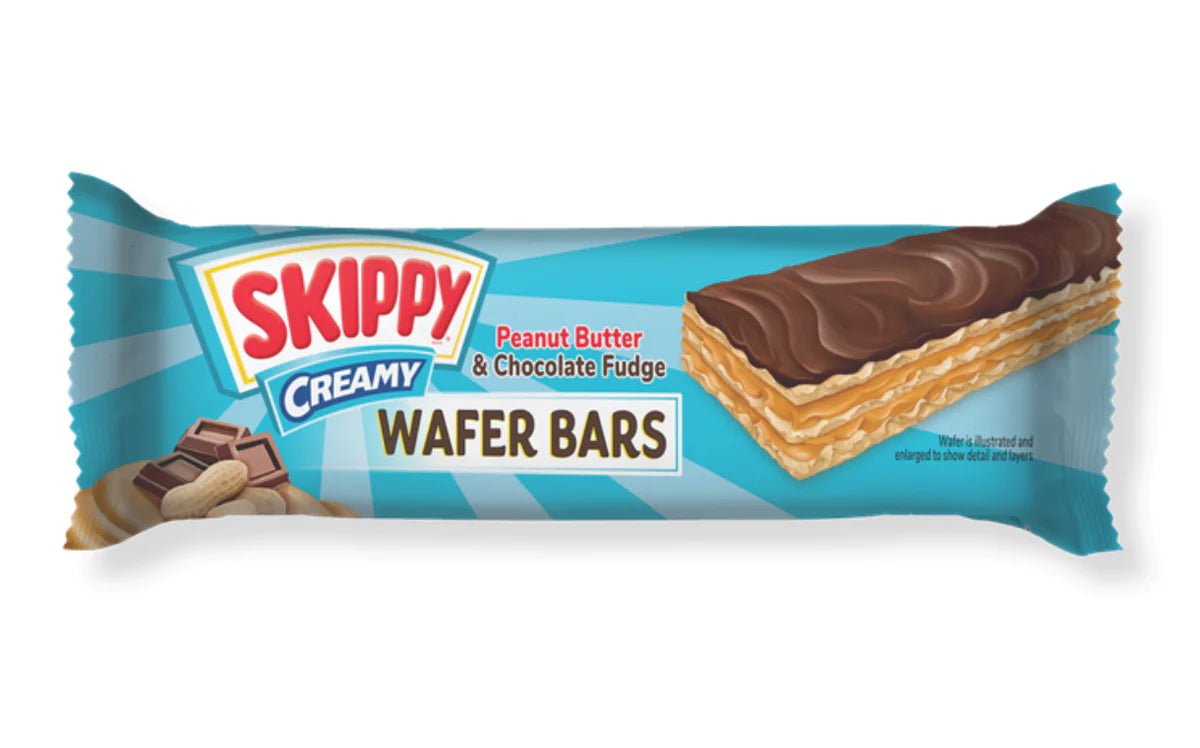 Skippy Peanut Butter and Chocolate Fudge Wafer Bar 1.3oz/37g