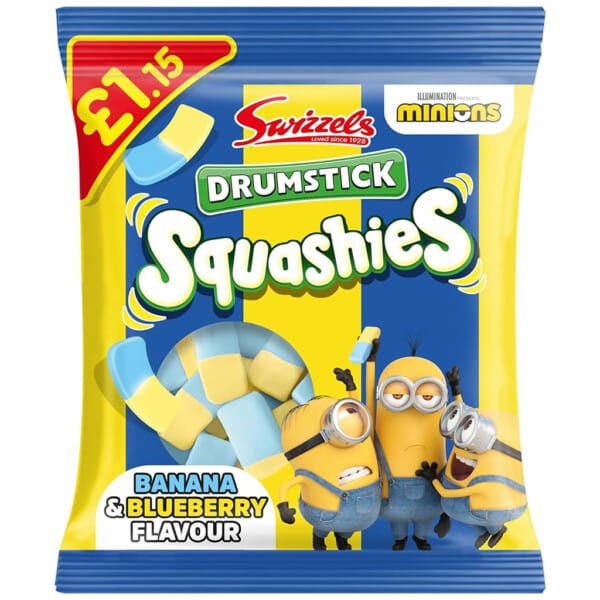 Swizzels Minions Drumstick Squashies (110g)