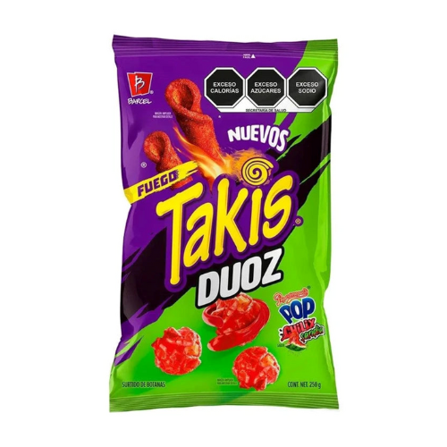 Takis Duoz Pop Chilix Sandia 85g (Mexico)