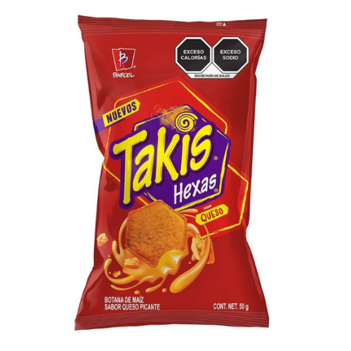 Takis Hexas Queso 50g (Mexico)