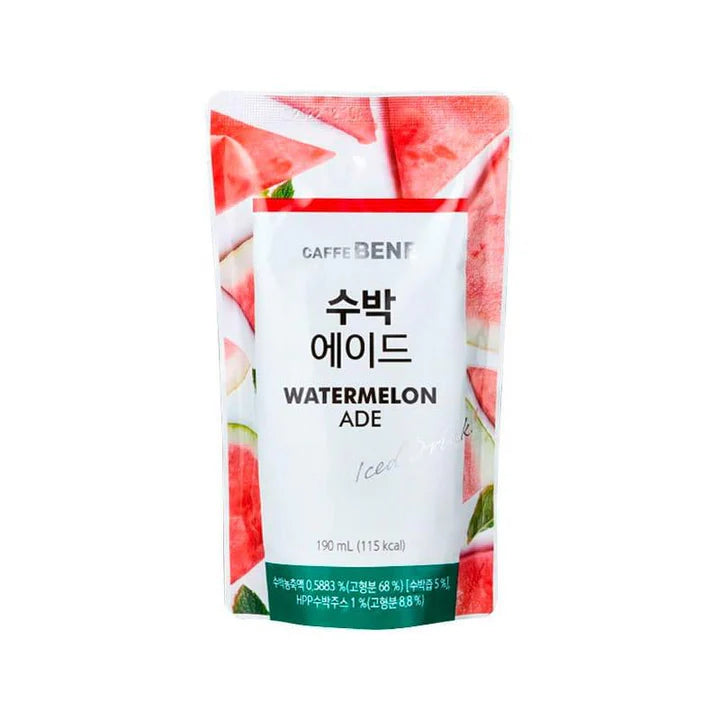 Woongjin Caffe Bene Watermelonade Pouch Drink