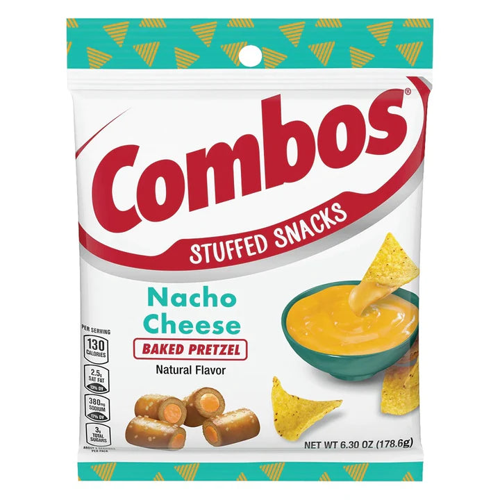 Combos Pretzels Nacho Cheese NK 178.6g