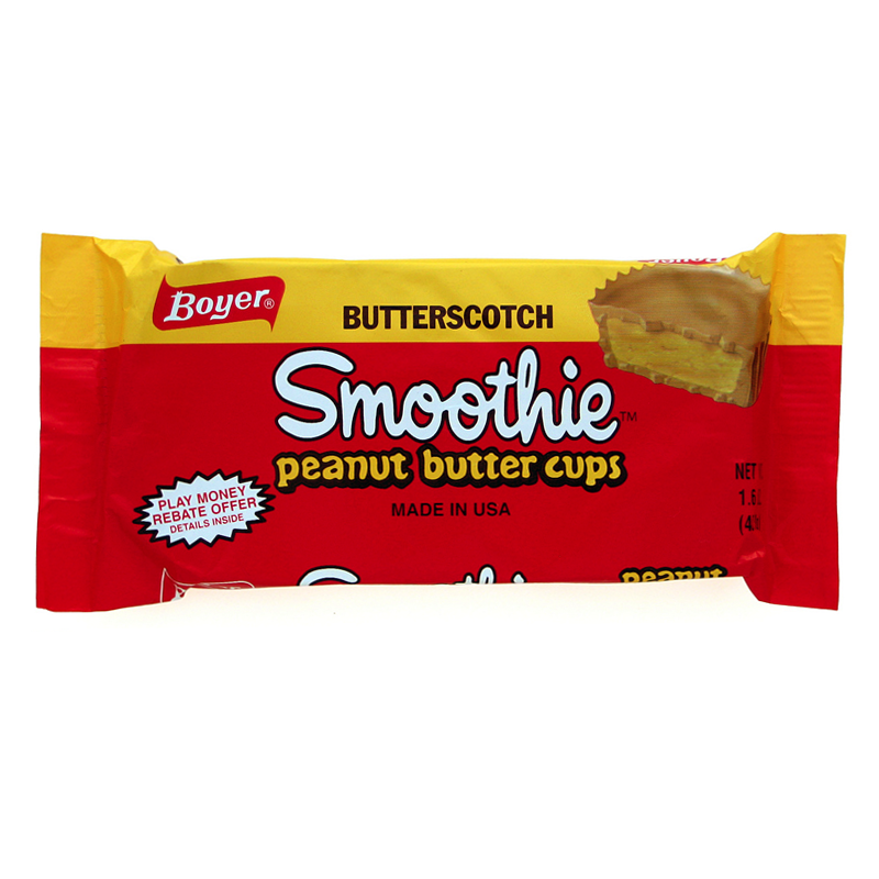 Boyer Butterscotch Smoothie Peanut Butter Cups 1.6oz (45.3g)