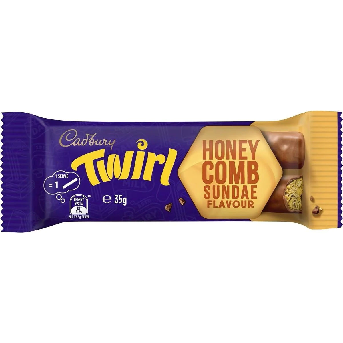 Cadbury Twirl Honeycomb Sundae Flavour (Australian Import) 35g