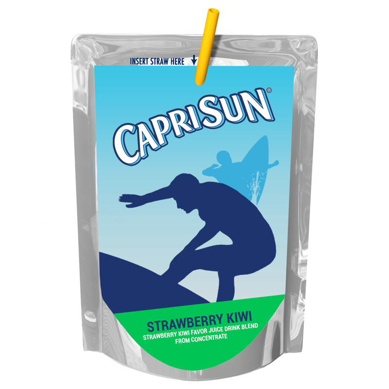 Capri Sun Strawberry Kiwi Flavor Juice Drink (177ml)