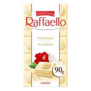 Ferrero Raffaello White Chocolate with Coconut & Almond Bar 90g