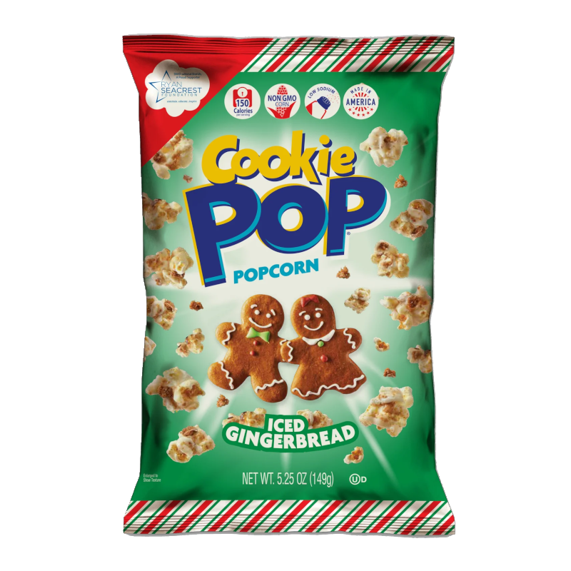 Cookie Pop Iced Gingerbread Popcorn - 5.25oz (149g) [Canadian]