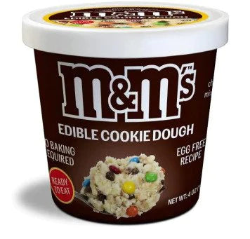 M&M's Edible Cookie Dough TUB with spoon
